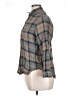CP Shades Plaid Gray 3/4 Sleeve Blouse Size 16 (estimated) - photo 5