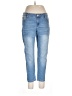 Assorted Brands Solid Blue Jeans Size 10 - photo 1