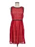 En Focus Studio 100% Polyester Red Cocktail Dress Size 6 - photo 1
