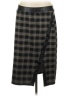 Cato Plaid Black Casual Skirt Size L - photo 1