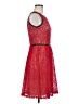 En Focus Studio 100% Polyester Red Cocktail Dress Size 6 - photo 4