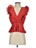 Express 100% Polyester Red Sleeveless Blouse Size S - photo 1