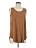 Shop Basic USA Brown Sleeveless T-Shirt Size M - photo 1