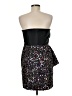 ATSU 100% Polyester Stars Black Cocktail Dress Size 6 - photo 2