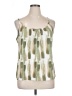 Shein Curve 100% Polyester Green Sleeveless Blouse Size 12 - photo 1