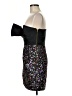 ATSU 100% Polyester Stars Black Cocktail Dress Size 6 - photo 5