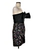 ATSU 100% Polyester Stars Black Cocktail Dress Size 6 - photo 4