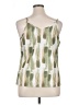 Shein Curve 100% Polyester Green Sleeveless Blouse Size 12 - photo 2