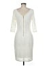 Laundry by Shelli Segal Ivory Cocktail Dress Size 6 - photo 2
