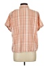 Universal Thread Orange Short Sleeve Button-Down Shirt Size L - photo 2
