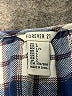 Forever 21 Blue 3/4 Sleeve Blouse Size L - photo 7