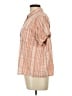 Universal Thread Orange Short Sleeve Button-Down Shirt Size L - photo 5