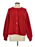 Assorted Brands 100% Polyester Red Cardigan Size L - photo 1