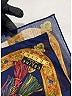 Céline Burgundy Blue Vintage Scarf One size - photo 5