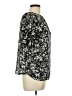 J.Crew 100% Polyester Black Short Sleeve Blouse Size L - photo 4