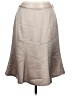 NIPON BOUTIQUE 100% Polyester Solid Tan Formal Skirt Size 10 - photo 1