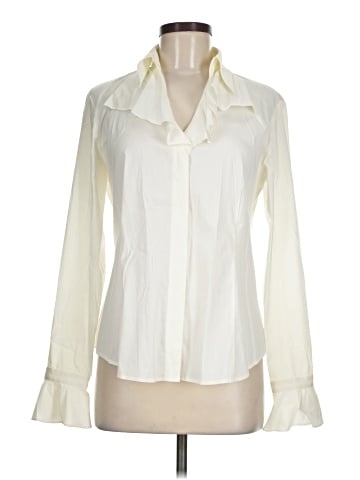 Lafayette 148 New York Long Sleeve Blouse (view 1)