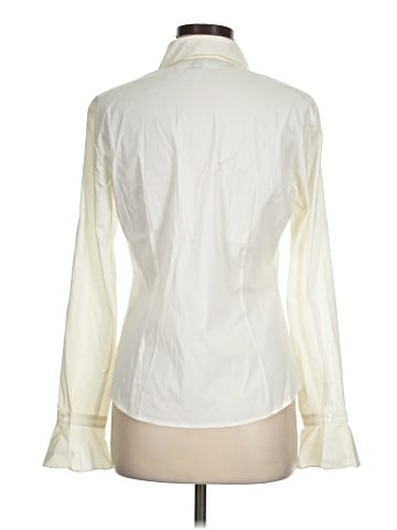 Lafayette 148 New York Long Sleeve Blouse (view 2)