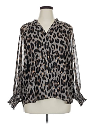 Chelsea & Theodore Long Sleeve Blouse (view 1)