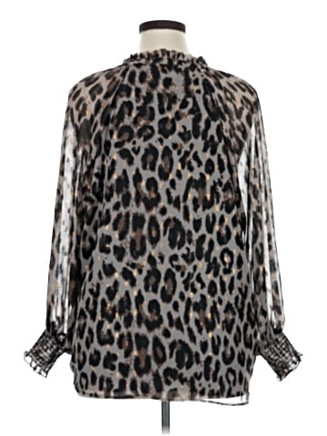 Chelsea & Theodore Long Sleeve Blouse (view 2)