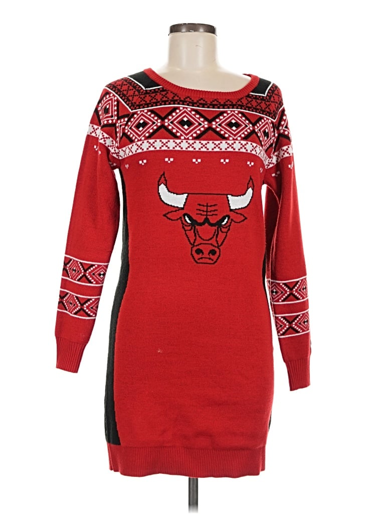 Pre-owned Assorted Brands Casual Dress In Red
