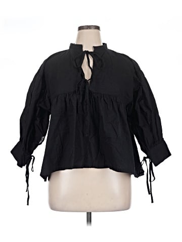 Modern Citizen 3/4 Sleeve Blouse (view 1)