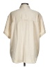 A New Day Color Block Ivory Short Sleeve Blouse Size M - photo 2