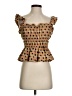 Eva Franco Yellow Sleeveless Blouse Size S - photo 1
