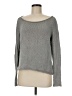 Eileen Fisher 100% Cotton Metallic Gray Pullover Sweater Size M - photo 1