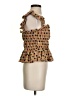 Eva Franco Yellow Sleeveless Blouse Size S - photo 4