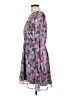 WAYF 100% Polyester Floral Purple Cocktail Dress Size L - photo 5