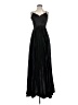 Unbranded 100% Polyester Black Cocktail Dress Size 4 - photo 1