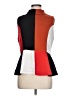 Harlyn Color Block Orange Sleeveless Blouse Size L - photo 1