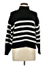A New Day Stripes Black Turtleneck Sweater Size L - photo 1