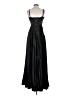 Unbranded 100% Polyester Black Cocktail Dress Size 4 - photo 2