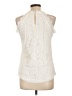 Berryou Ivory Sleeveless Blouse Size L - photo 2