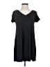 Mudd Solid Black Casual Dress Size XS - photo 1