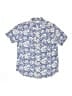 Crewcuts Outlet Floral Blue Short Sleeve Button-Down Shirt Size 12 - photo 1