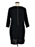 Nina Leonard Solid Black Casual Dress Size 1X - photo 2