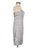 Express Metallic Silver Cocktail Dress Size 1 - 2 - photo 4