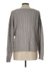 Vince Camuto Metallic Silver Pullover Sweater Size L - photo 2