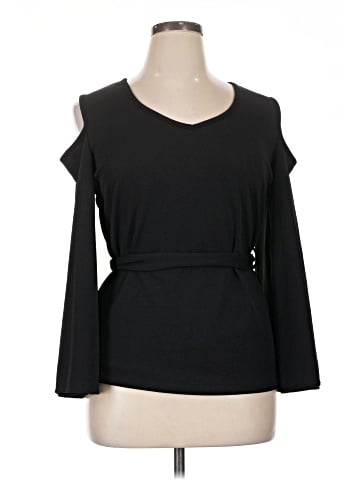 Rainbow Long Sleeve Blouse (view 1)