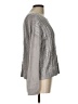 Vince Camuto Metallic Silver Pullover Sweater Size L - photo 4