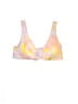 onewith Tie-dye Pink Yellow Swimsuit Top Size XL - photo 1