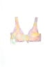 onewith Tie-dye Pink Yellow Swimsuit Top Size XL - photo 2
