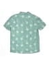Crewcuts Outlet Tropical Teal Short Sleeve Button-Down Shirt Size 12 - photo 2