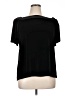 Rouge Black Short Sleeve Top Size 1X - photo 1