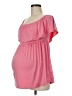 Assorted Brands Pink Short Sleeve T-Shirt Size Med Maternity - photo 1