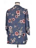 Maurices 100% Polyester Floral Blue 3/4 Sleeve Blouse Size XL - photo 2