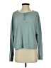 Honeydew Teal Long Sleeve Top Size S - photo 1